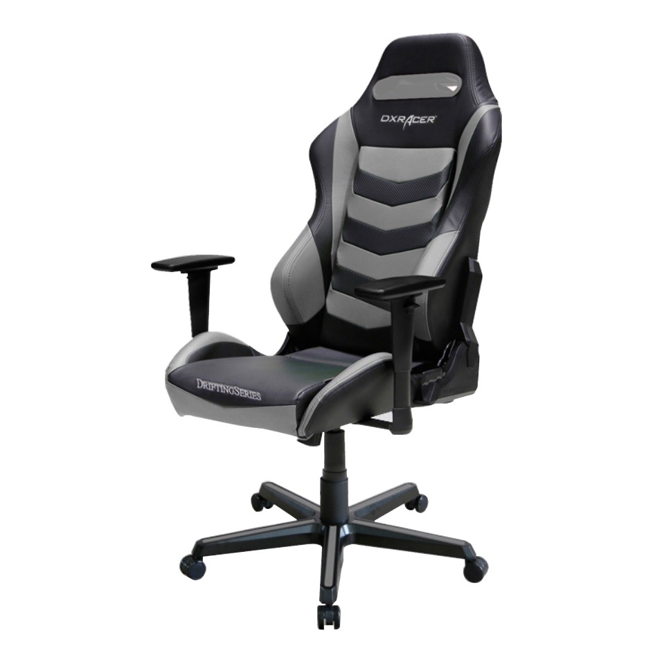Кресло для геймеров DXRacer Drifting OH/DM166/NG (чёрно-серое)