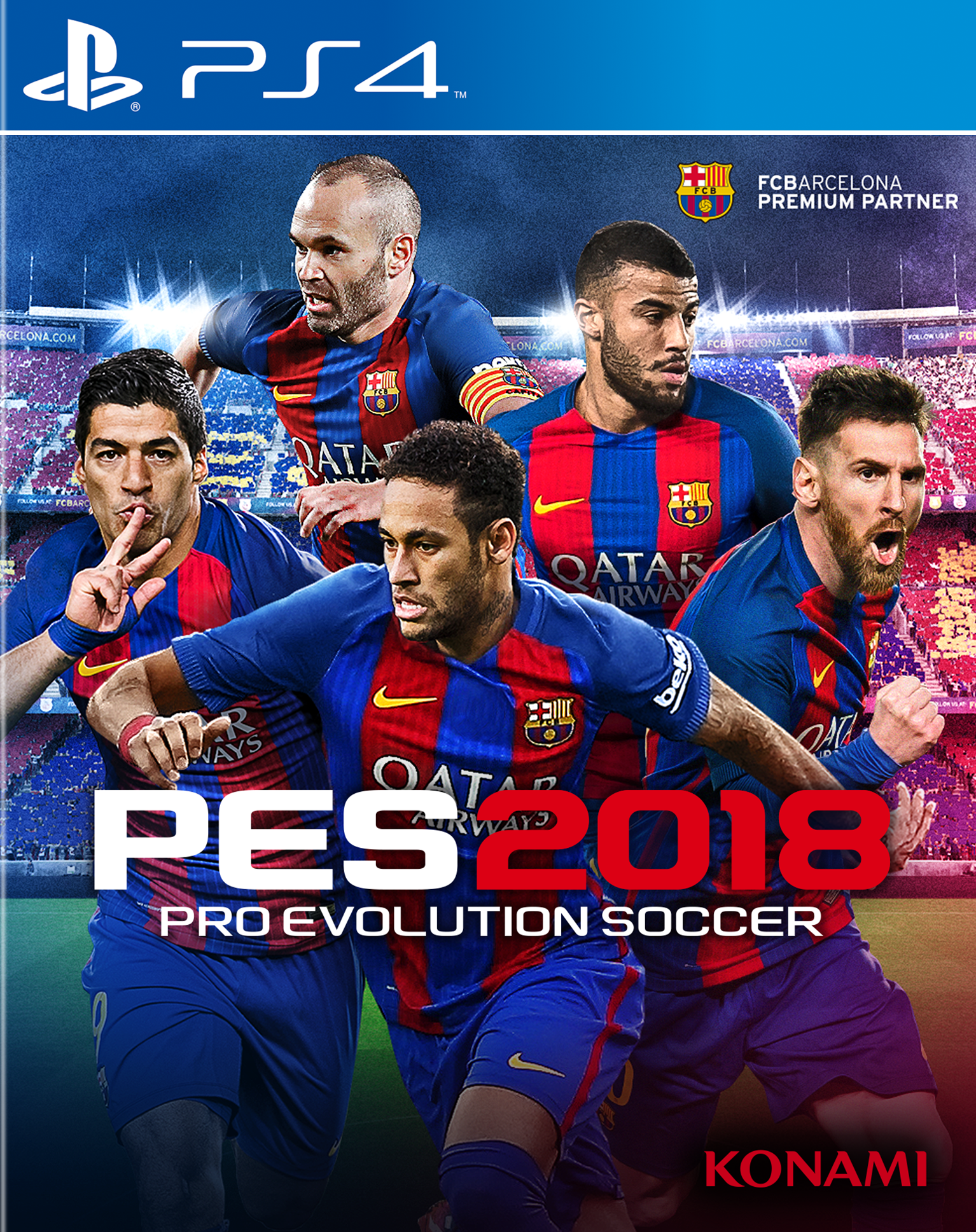 Pro Evolution Soccer 2018 (PES 18) (PS4, рус.титры) БУ от  MegaStore.kg