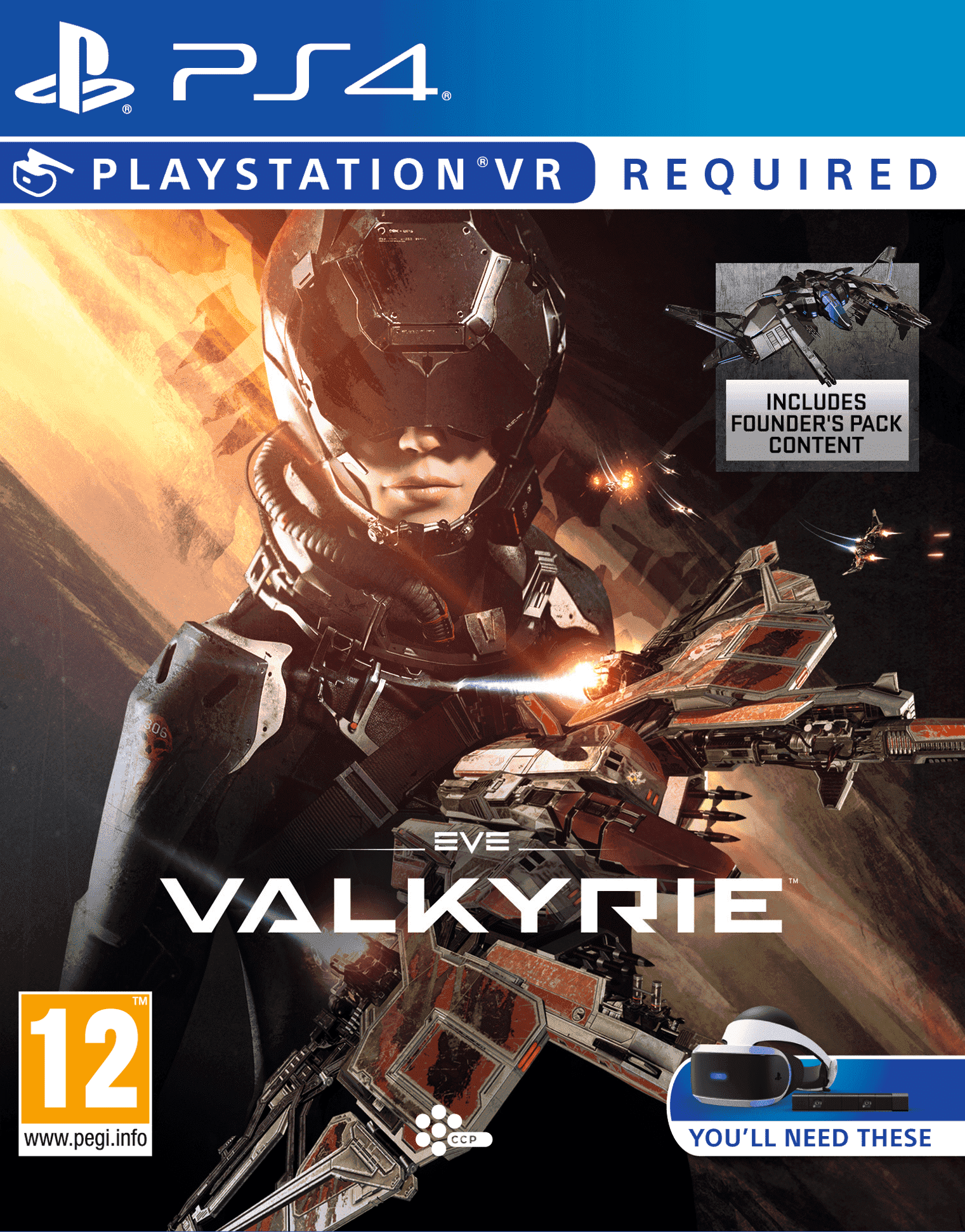 Eve Valkyrie VR (PS4, русская версия) от  MegaStore.kg