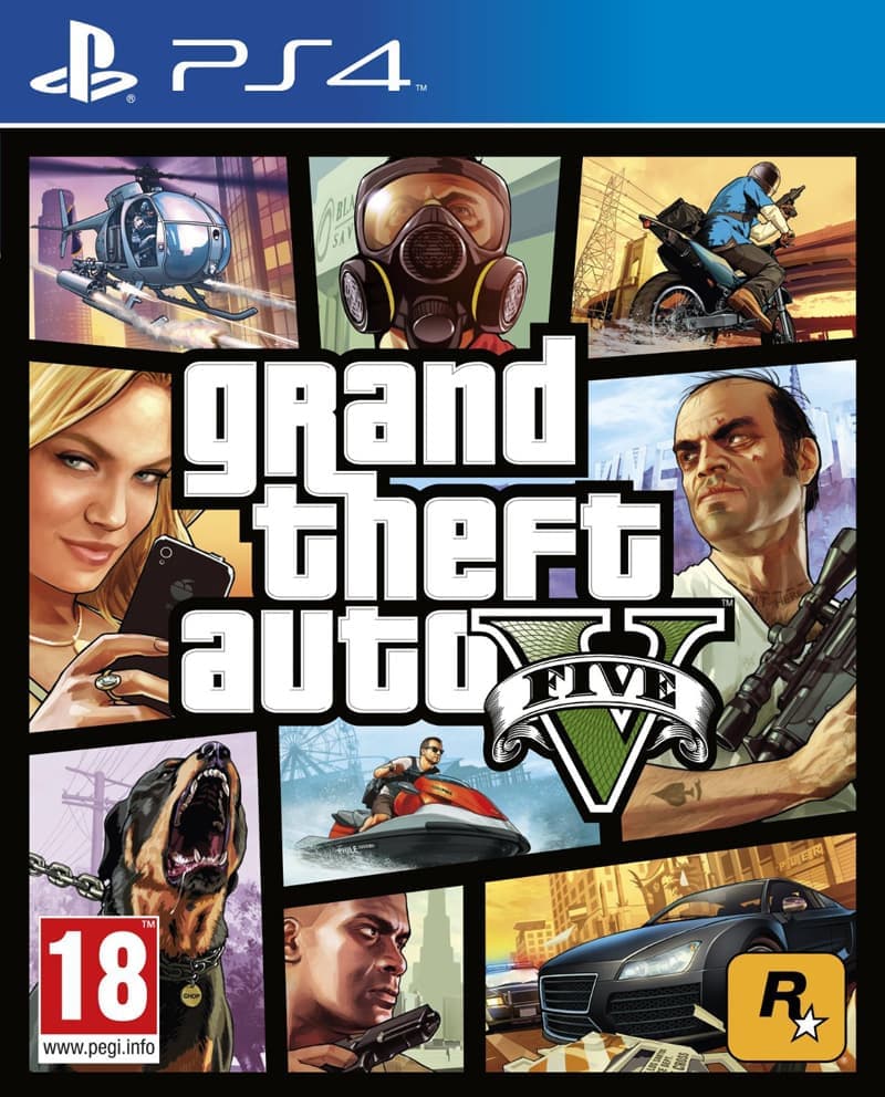 Grand Theft Auto V (GTA 5) (PS4, рус.титры) от  MegaStore.kg