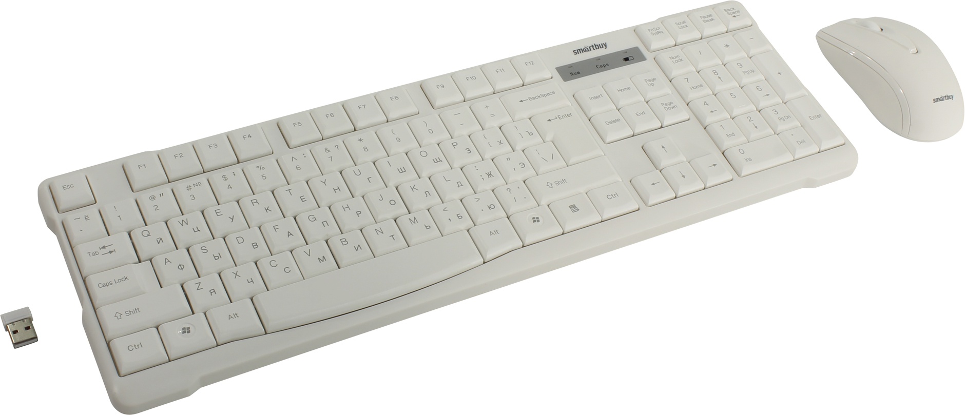 Беспроводной комплект мышь+клавиатура SBC-114348AG-W