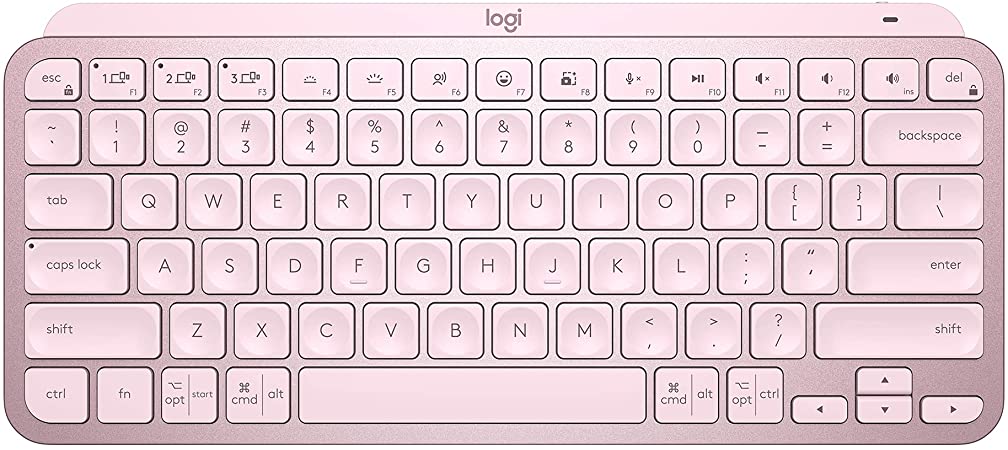 Logitech MX Keys Mini (розовая) беспроводная