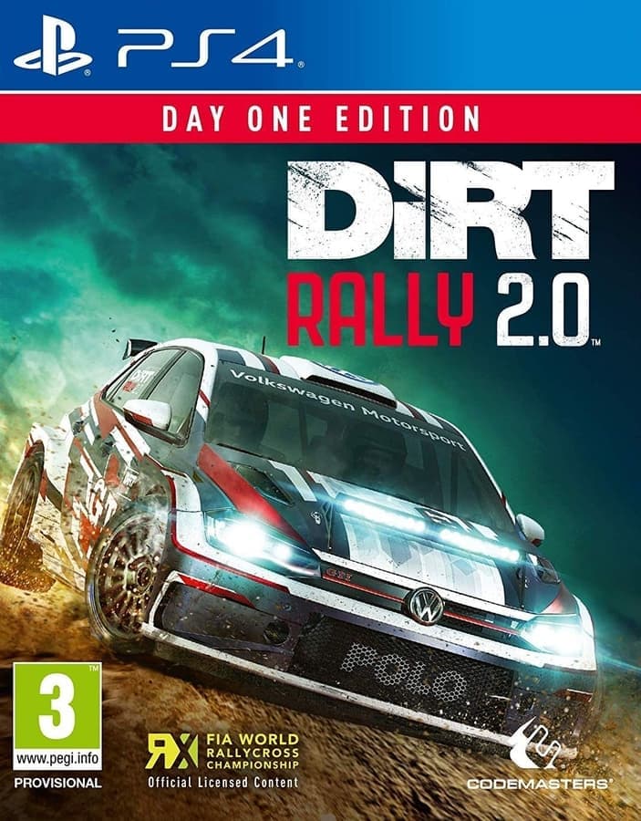 Dirt Rally 2.0 Day 1 Edition (PS4, англ.версия) от  MegaStore.kg