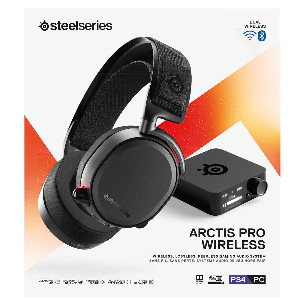 SteelSeries Arctis Pro Wireless черный от  MegaStore.kg