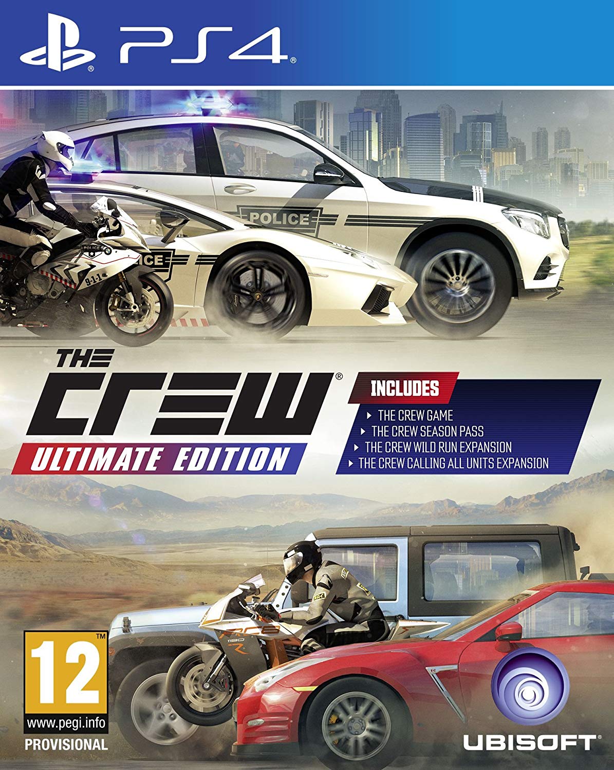 The Crew. Ultimate Edition (PS4, русская версия) от  MegaStore.kg