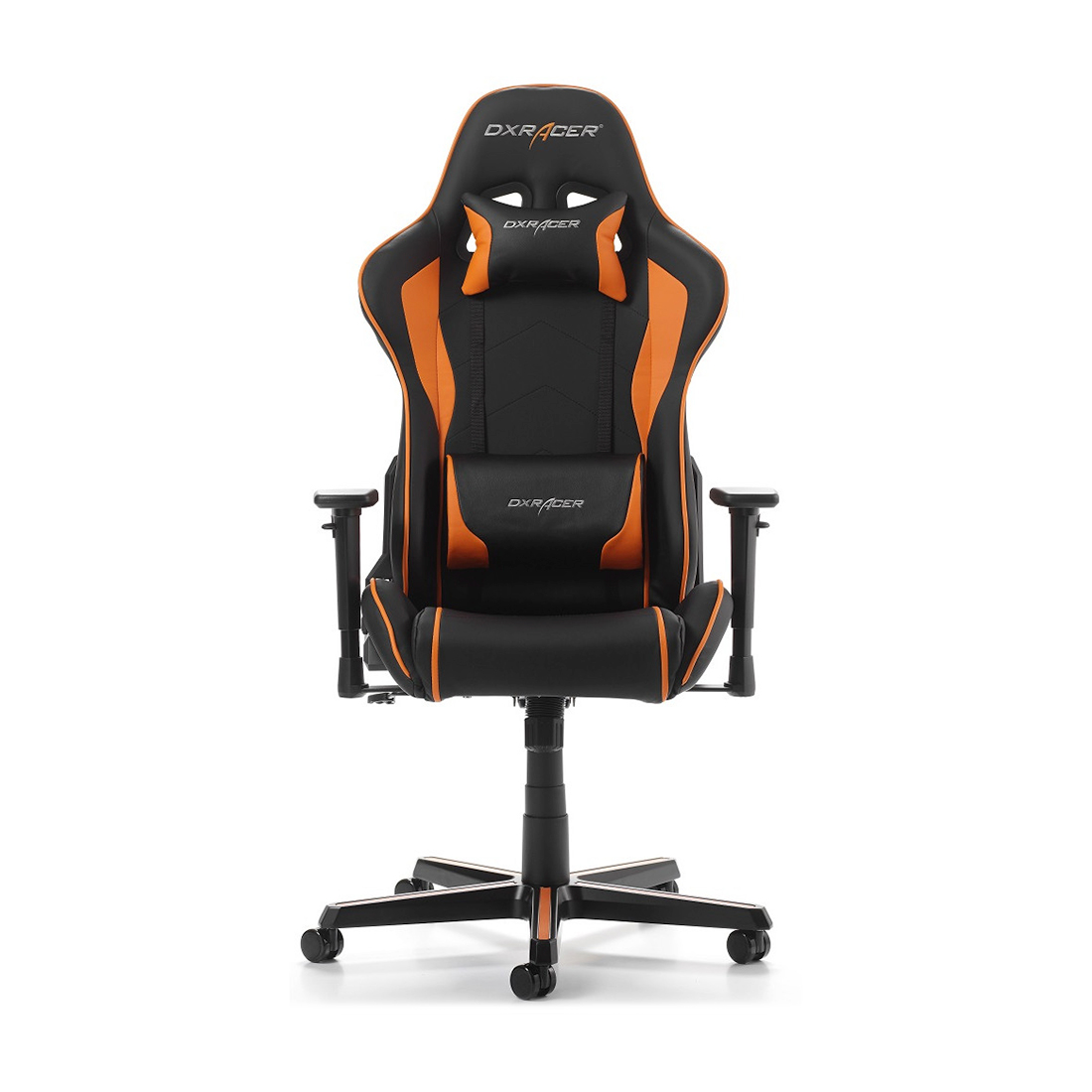 Кресло для геймеров DXRacer Formula OH/FH08/NO (черно-оранжевое)