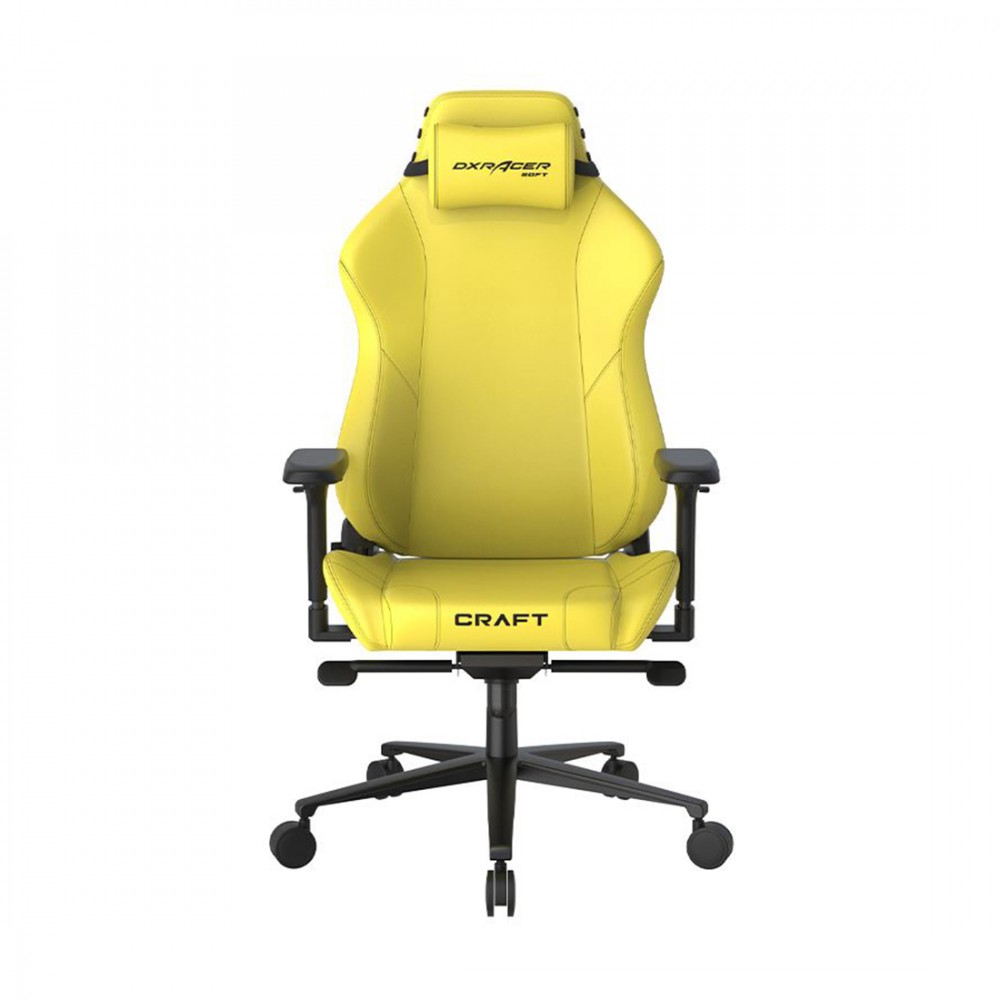 Кресло для геймеров DXRacer CRA/001/Y (желтое)