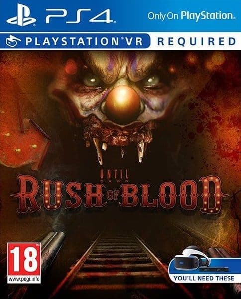 Until Dawn: Rush of Blood (только для PS VR) (PS4/VR, русская версия) от  MegaStore.kg