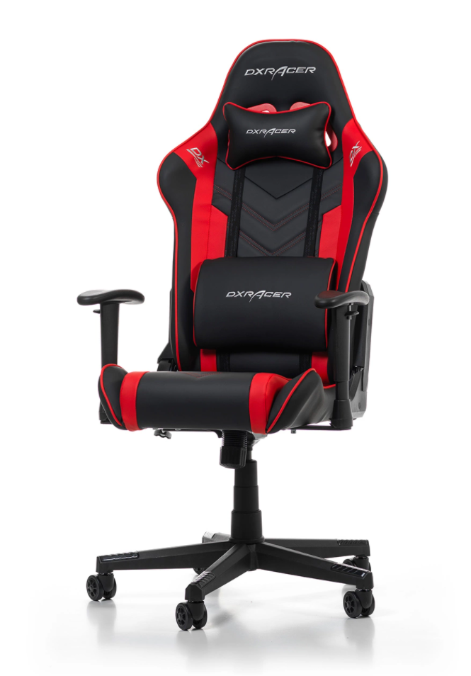Кресло для геймеров DxRacer P Series P132NR (черно-красное)