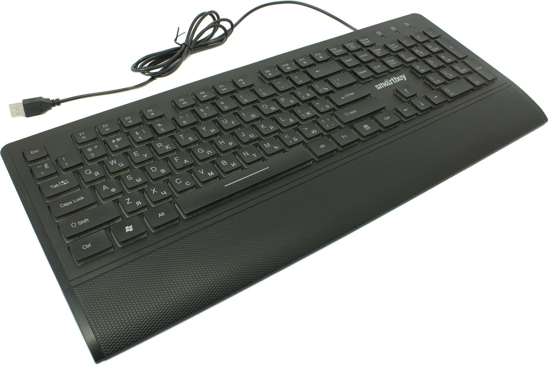 Клавиатура проводная Smartbuy USB черная (SBK-353U-K)