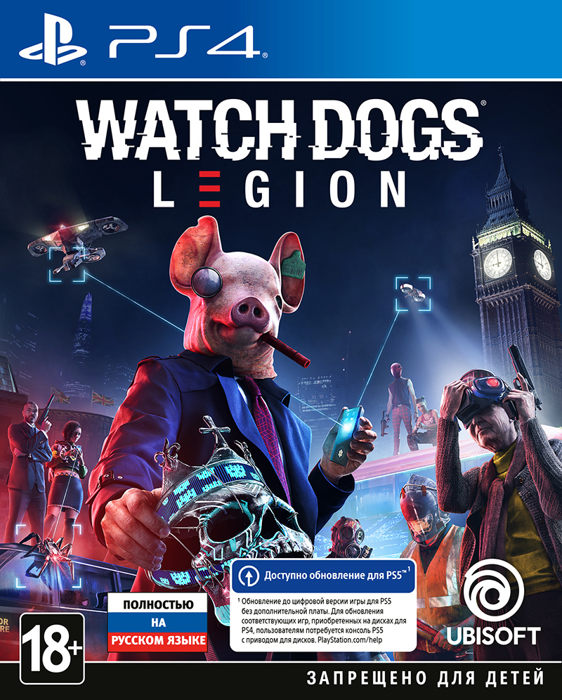 Watch Dogs Legion (PS4, русская версия) от  MegaStore.kg