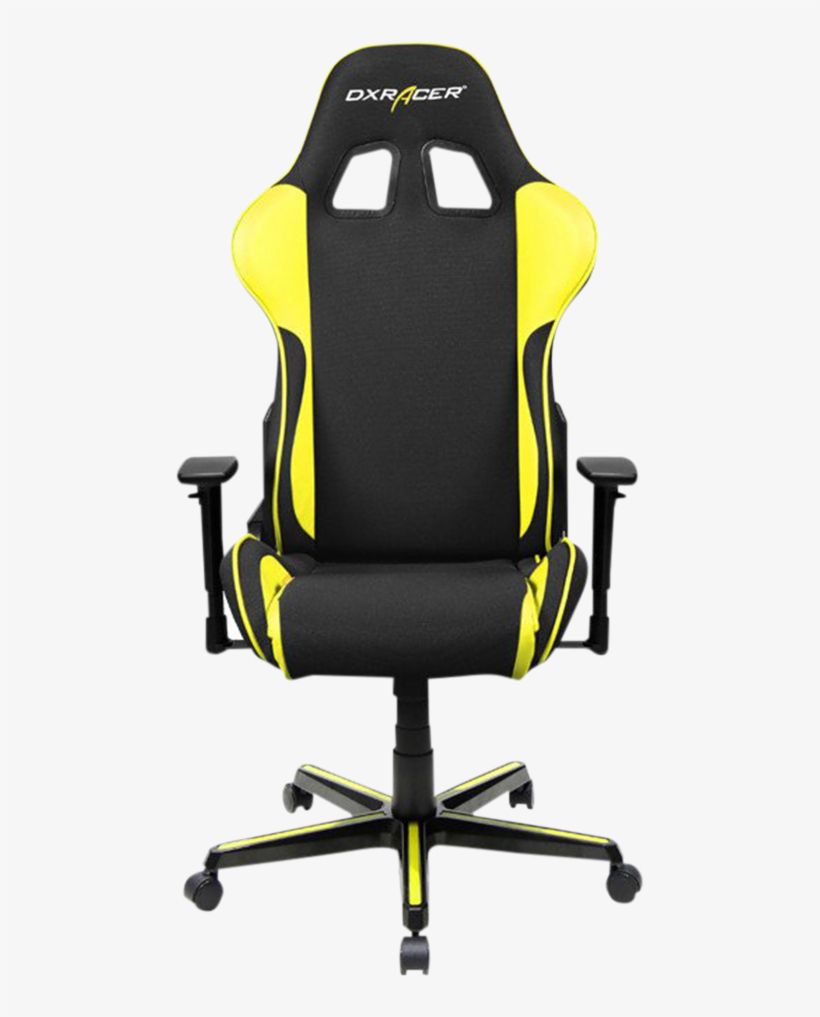 Кресло для геймеров DXRacer Formula OH/FH08/NY (черно-желтое)