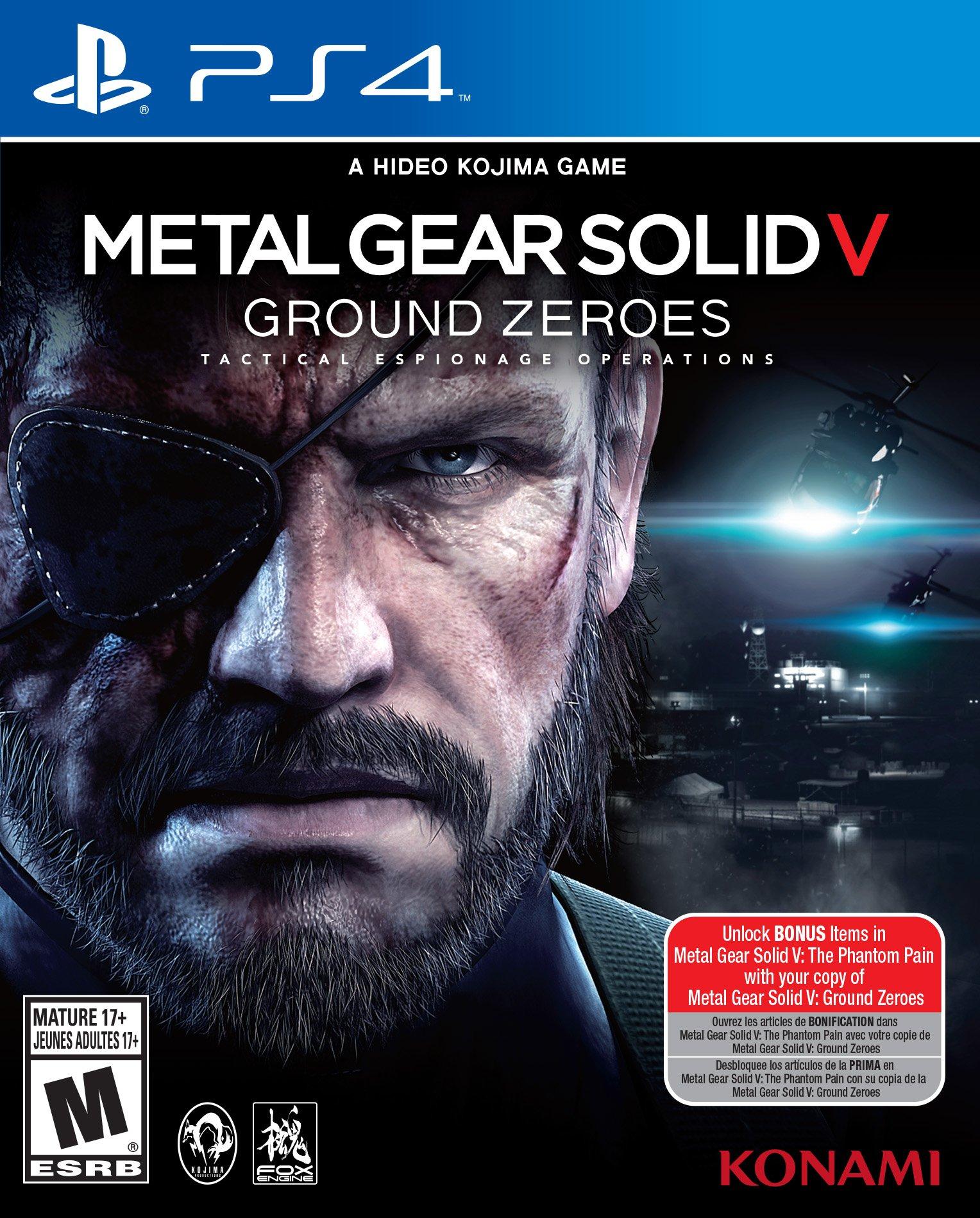 Metal Gear Solid Ground Zeroes (PS4, русская версия) БУ от  MegaStore.kg