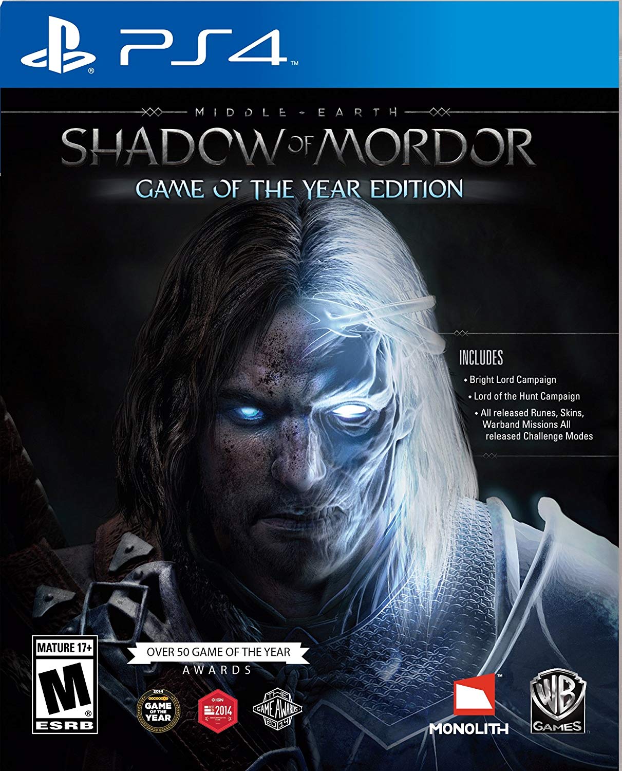 Middle-earth: Shadow of Mordor - Game of the Year Edition (PS4,русская версия)  от  MegaStore.kg