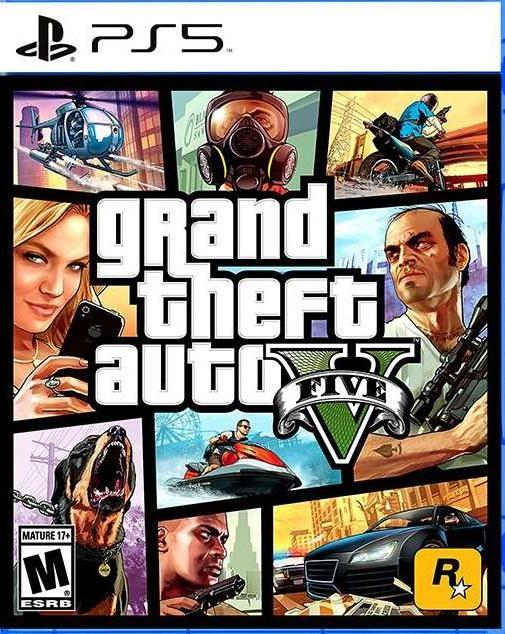 Игра Grand Theft Auto V (GTA 5) (PS5, рус.титры) от  MegaStore.kg
