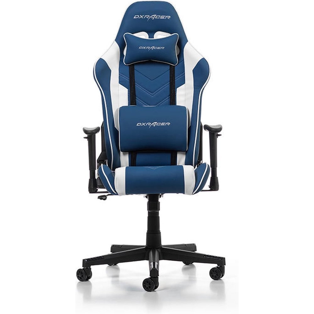 Кресло для геймеров DXRacer Prince P132-BW (сине-белое)