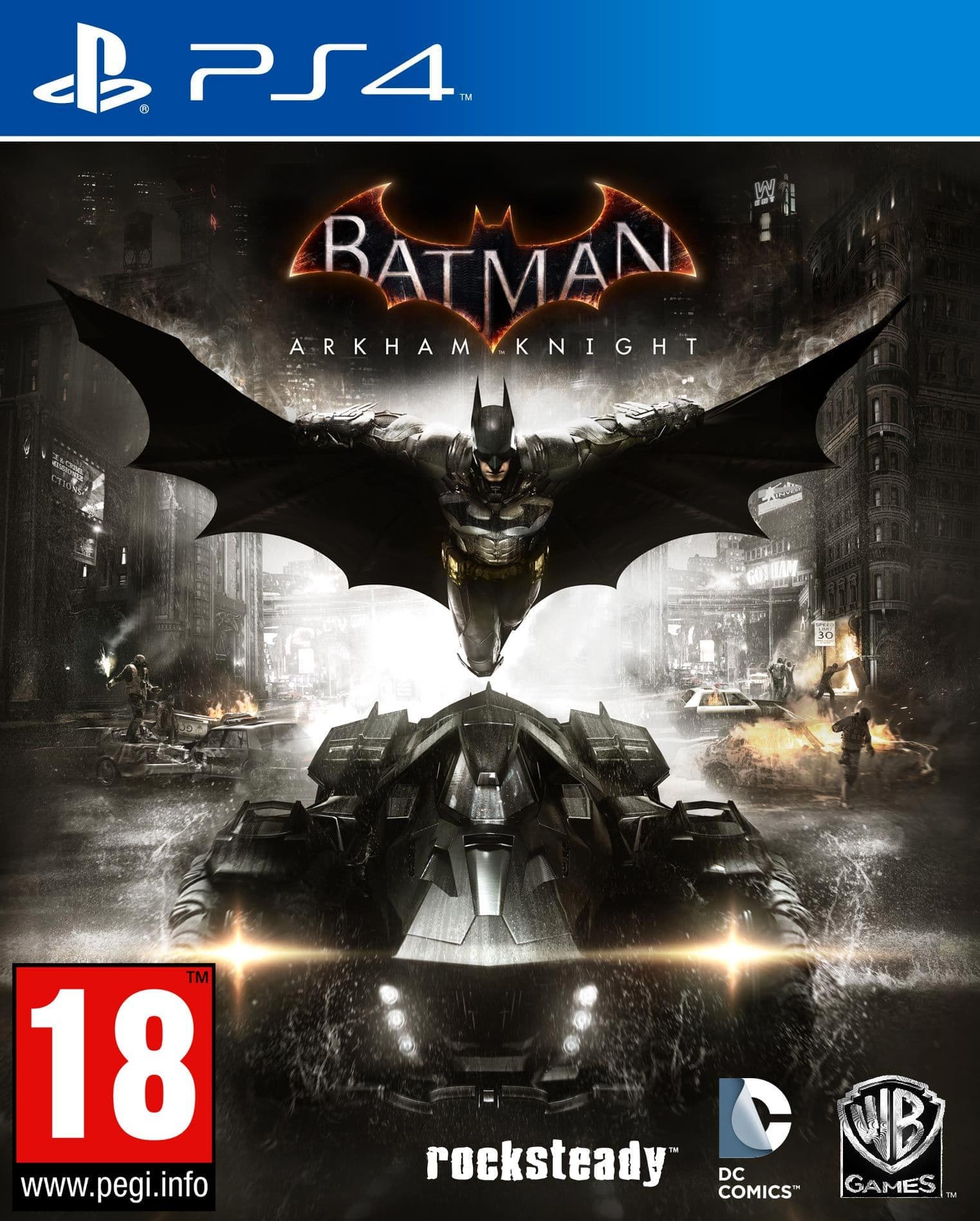 Batman: Arkham Knight (Рыцарь Аркхема) (PS4, русская версия) БУ от  MegaStore.kg