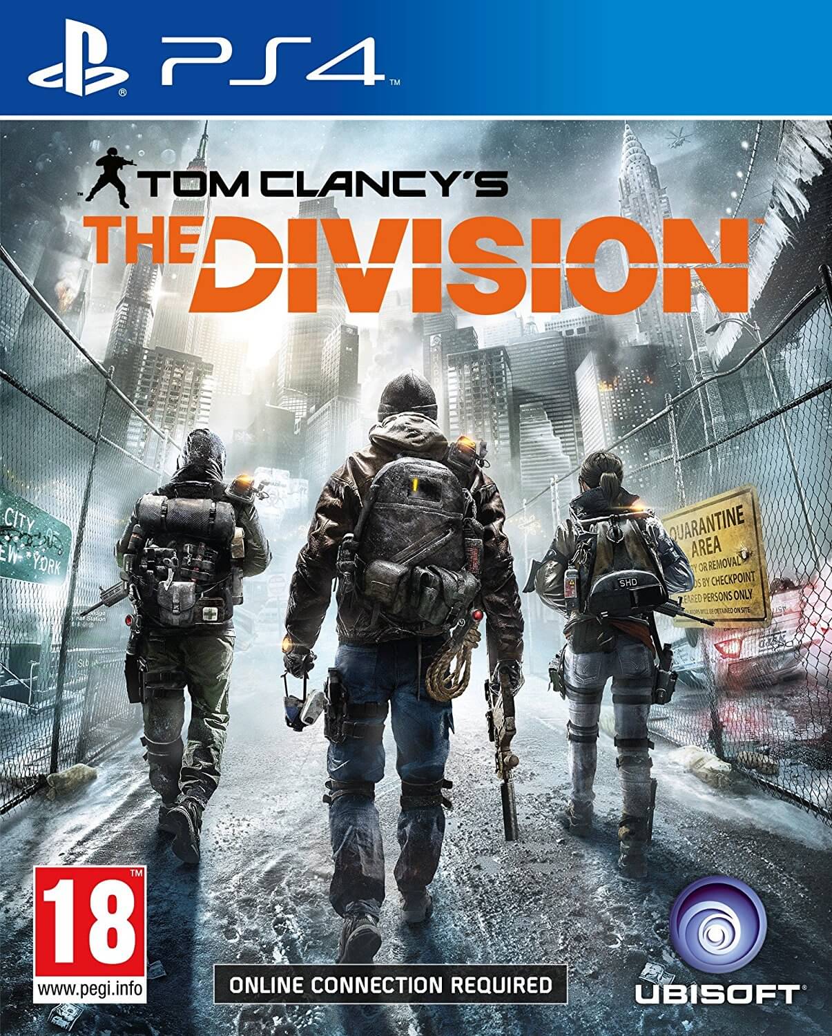 Tom Clancy's The Division (PS4, русская версия) БУ от  MegaStore.kg