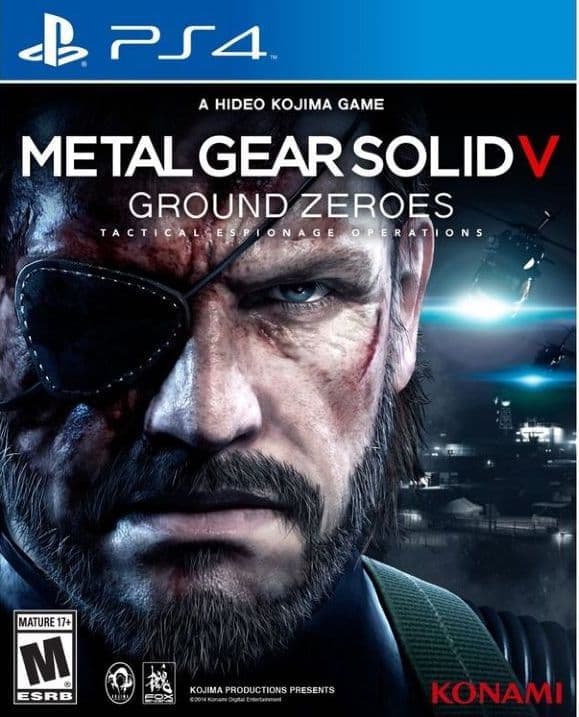 Metal Gear Solid Ground Zeroes (PS4, русская версия) от  MegaStore.kg