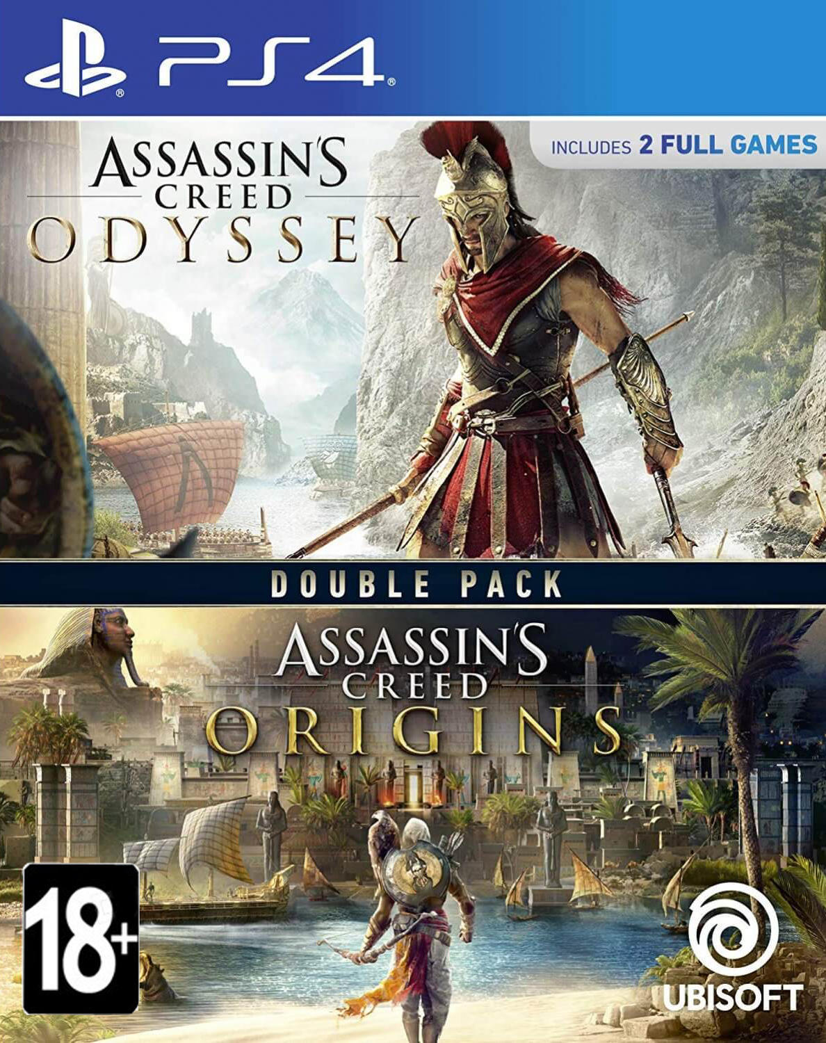 Assassin’s Creed Origins + Odyssey (PS4, русская версия) от  MegaStore.kg