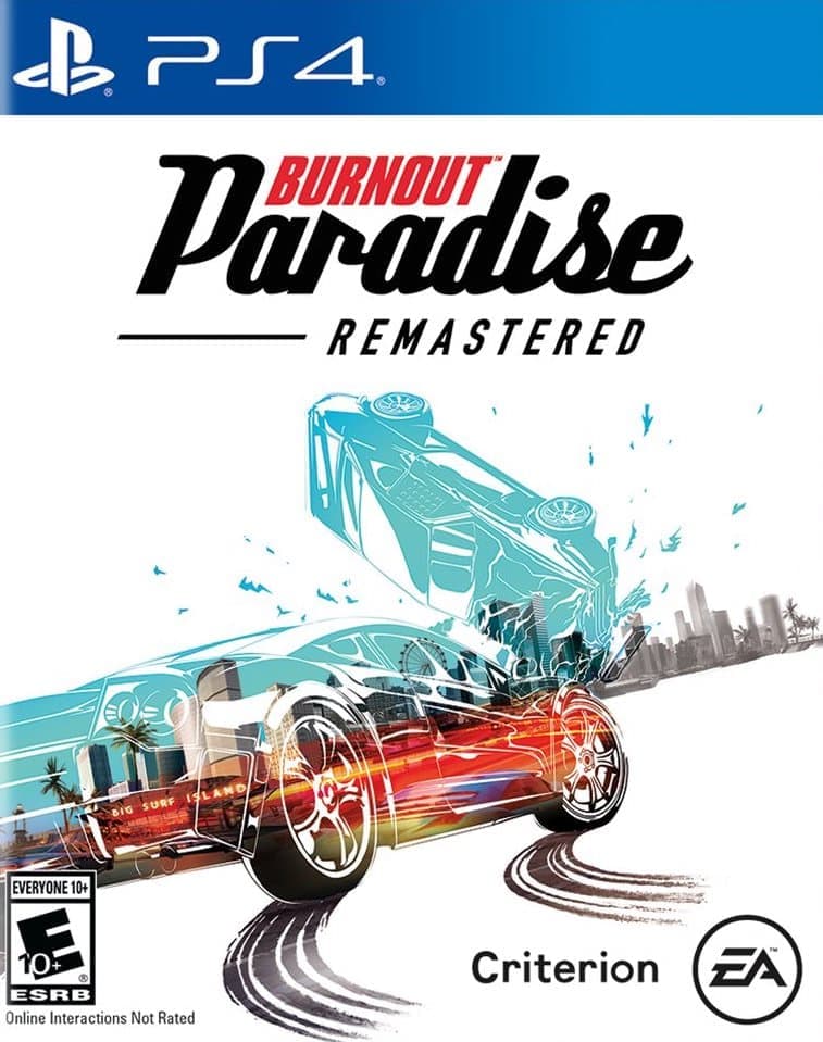 Burnout Paradise Remastered (PS4, русская версия) от  MegaStore.kg