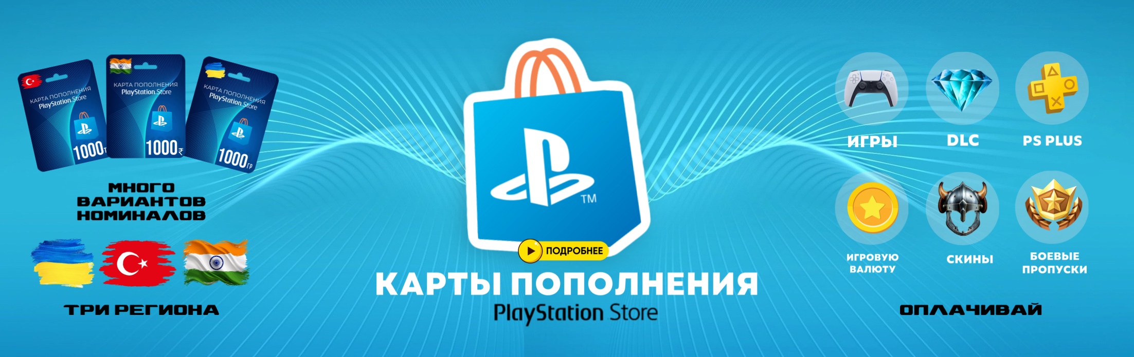 карты пополнения