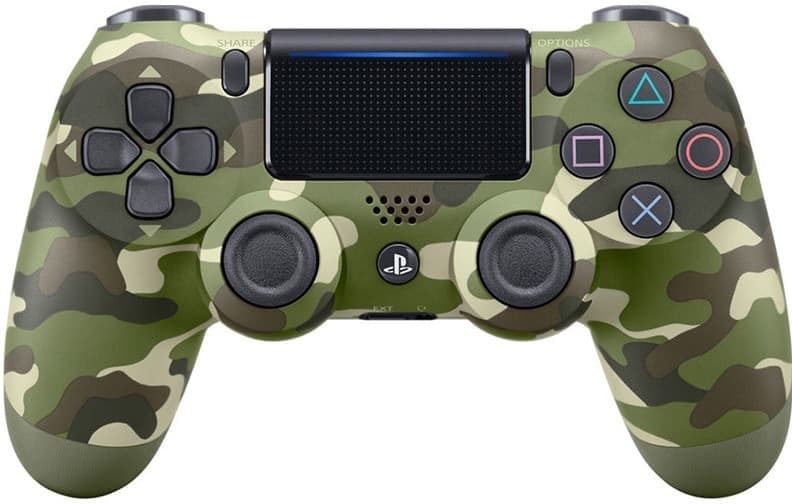 Sony DualShock 4 V2 Camouflage Green (зелёный камуфляж)