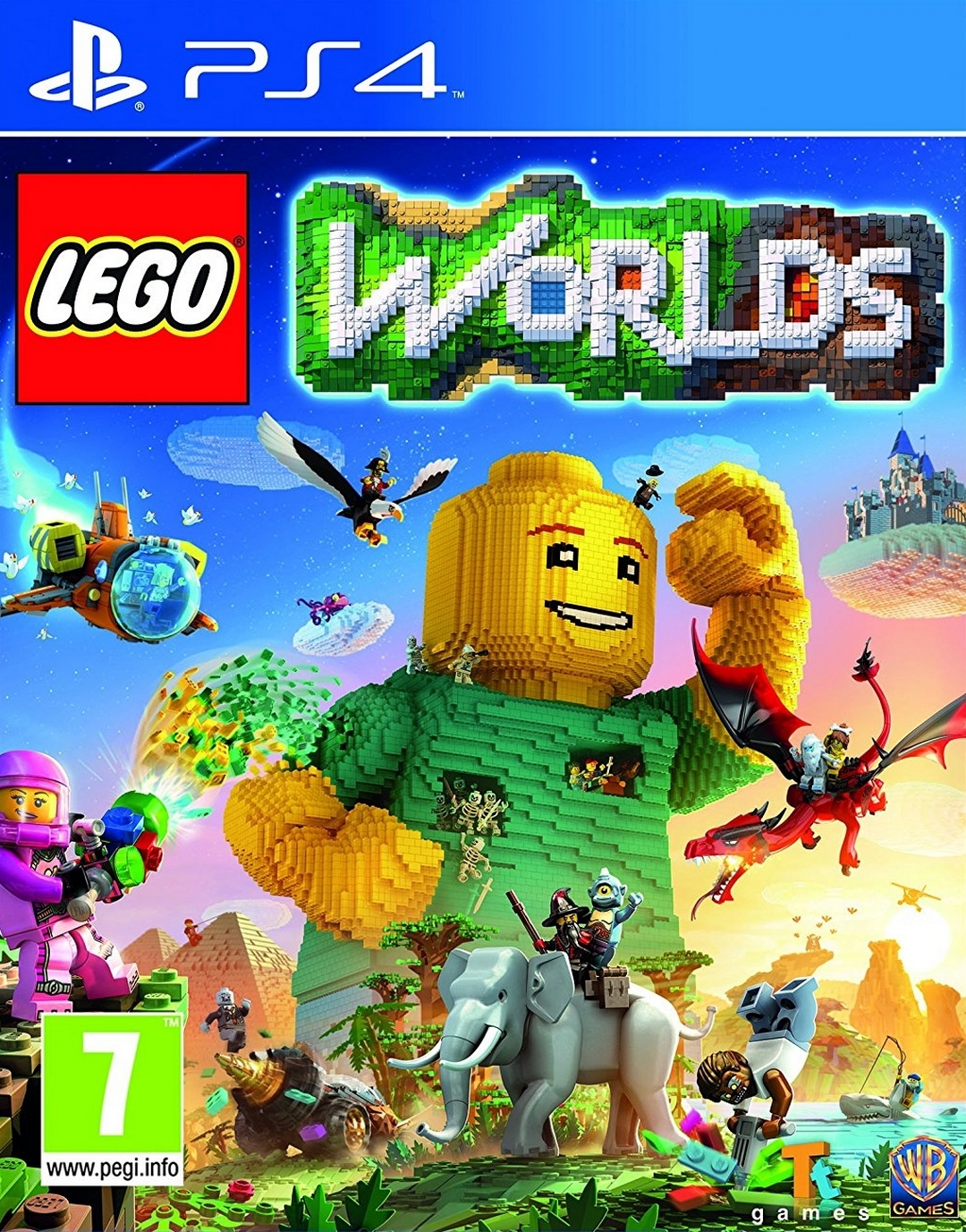 LEGO Worlds (PS4, рус. титры) БУ от  MegaStore.kg