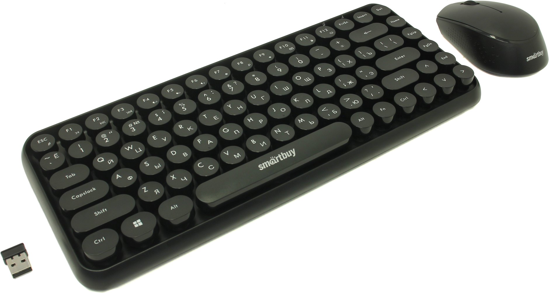 Беспроводной комплект мышь+клавиатура Smartbuy SBC-626376AG-K