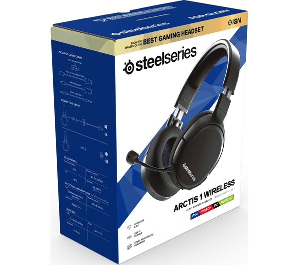 SteelSeries Arctis 1 беспроводные  PC/PS5 от  MegaStore.kg