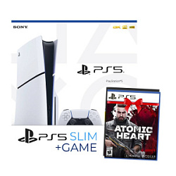Sony Ps5  Slim (С дисководом, 1ТБ)